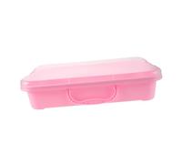 TOYANDONA Set di di sabbia spaziale Sandbox portatile vassoio artigianale in plastica vassoio di smistamento delle perline scatole di sabbia per vassoio di sabbia rosa