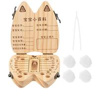 TOYANDONA Set Di Scatole Porta-denti Per Bambini Porta-denti Per Bambini Scatola Dei Ricordi Per Scatola Per Da Latte Piccola Scatola -oggetti - Per