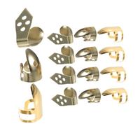 TOYANDONA Set Plettri per Chitarra in Metallo Regolabili, Proteggi Dita per Pollice e Dito, Plettri per Ukulele e Banjo Leggeri e Riutilizzabili, Accessori per Chitarristi e Principianti