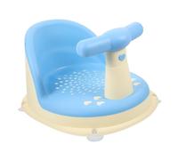 TOYANDONA sgabello da bagno seggiolino per vasca da bagno seggiolino da bagno per bambini vaschetta per bagnetto sgabello da doccia per bambini sedile di supporto dello schienale Blue