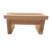 TOYANDONA Sgabello Resistente Agli Urti o per in Legno per Ragazzo Ragazza Design Semplice e Capacità di Carico Elevata come Pedalino per Bagno o Cucina Bagno Cucina