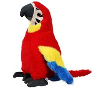 TOYANDONA Simpatico Peluche A Forma Di Pappagallo: Realistico Animaletto Di Peluche A Forma Di Per Bambini - Comoda Decorazione A Nido - Peluche A Forma Di Nido Per Gli Amanti Dei