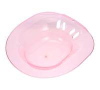 TOYANDONA Sitz Bath Post Parto Rosa con Design Antitrabocco e Profonda per Donna Anziani e Gravidanza