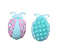 TOYANDONA spazzola per shampoo spugna corpo in silicone pennello morbido silicone body scrubber strumento per la pulizia del bambino Spazzola per la del bambino fare un bagno neonato