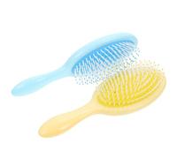 TOYANDONA Spazzole per Chioma Femminili Set da 2 Pettini Cuscino D’Aria in Plastica Massaggio Elastico per Cuoio Capelluto Pettini da Viaggio per Distribuire Sebo e Ridurre Rottura Chioma