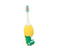 TOYANDONA Spazzolino da Denti per Bambini in Silicone Setole Morbide e Testa Piccola Bianco, Rimuove Macchie Orali e Previene Recessione Gengivale, per Shower Colore Casuale