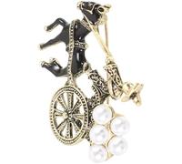 TOYANDONA Spilla Delicata e Decorativa per Donna Design Chic come Regalo per Donne e Ragazze Realizzata in Lega di Zinco