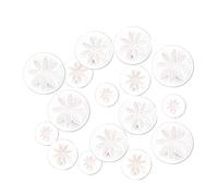 TOYANDONA Stampo per Biscotti 3D a Molla in Plastica, Set da 16 Pezzi, Resistente e Antiaderente, per Dolci Fatti in Casa, Decorazioni Torta e Biscotti per Eventi Speciali