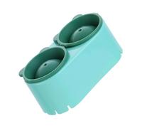 TOYANDONA Stampo per Cubetti di Ghiaccio Sferici 2 Griglie in Pp Coperchio, Resistente a Rotture e Stabile nel Freezer per Cocktail e Caffè Freddo