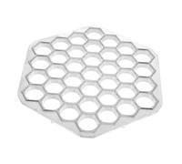 TOYANDONA Stampo per Dumpling in Lega di Alluminio Maker Pelmeni da Cucina Compatto Facile da Pulire e Portatile Utensile per Ravioli e Gnocchi Regalo per Amanti della Cucina