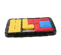 TOYANDONA Strada Di Huarong Giochi Di Logica Gioco Di Memoria Puzzle a Numeri Scorrevoli Gioco Di Puzzle Scorrevole Mind Puzzle Per Adolescenti Bomboniere Black Plastica