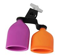 TOYANDONA Strumento A Percussione Per Bambini Muyu - Tamburo A Blocchi Sonori Con Campanaccio + Arancia