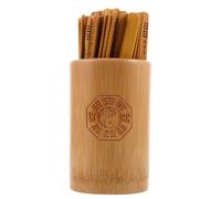 TOYANDONA Strumento per Guida Spirituale e Ottimizzazione Ambientale per Interpretazione i Ching in bambù 13x8 Cm con Design Delicato per Arricchimento Tradizionale e Pratiche