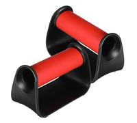 TOYANDONA Supporti per Push-up Rosso Antiscivolo per Allenamento Casa Impugnature Ergonomiche per Attrezzi Calisthenics per e Stabilità Articolare
