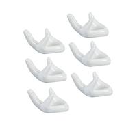 TOYANDONA Supporto a Forma Di Mano in Ceramica Per Ocarina 6 e 12 Fori, Set Da 6 Pezzi, Porta Flauto Decorativo Per Esposizione Musicale e Arredo Casa, Accessori Per Collezionisti e Musicisti