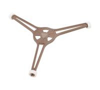 TOYANDONA Supporto Anello Girevole per Microonde Staffa Triangolare in Materiale Resistente Accessorio Ricambio Piatto Rotante per Forno Microonde e Migliora la Cottura