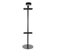 TOYANDONA Supporto da Tavolo Regolabile per Cornici e Quadri in Metallo con Luce Integrata, Espositore a Cavalletto Stabile per Stampe Artistiche e Decorazioni da Scrivania, per Casa