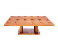 TOYANDONA Supporto in Legno per Coni Gelato e Sushi Espositore Stabile per Banco Gelateria Porta Coni per Feste e Ristoranti Design Semplice e Robusto