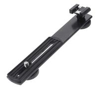 TOYANDONA Supporto Microfono e Porta Flash per Live Streaming e Broadcasting Astina Orizzontale per Luci di Riempimento e Microfoni Stand Durevole per Creatori di Contenuti e Podcast