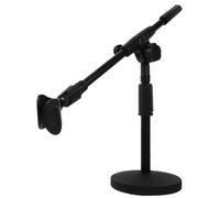 TOYANDONA Supporto Microfono Regolabile Da Tavolo Asta Telescopica Per Performance Casa e Palcoscenico Design Compatto e Resistente Per Registrazioni e Streaming