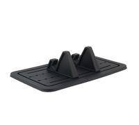 TOYANDONA Supporto Nero Cellulare per Silicone da Cruscotto Auto | Tablet PC e Mobile Phone, Leggero e Portatile, Adatto al Cruscotto Suv, Presa Forte