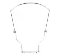 TOYANDONA supporto per armonica porta armonica supporto per il collo dell'arpa per l'a comoda clip per a per il collo dell'a a bocca Metallo Silver