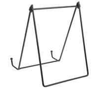 TOYANDONA Supporto per Cornice e Cavalletto in Metallo Pieghevole Espositore da Tavolo per Piatti in Ceramica Leggio Stabile per Quadri e Libri Adatto per Casa Ufficio e Eventi