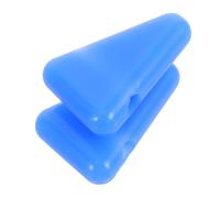 TOYANDONA Supporto per Diapason Triangolare in Silicone, 2 Pezzi, Stabilizzatore Antiscivolo per Protezione e Posizionamento Sicuro, Accessorio Portatile per Strumenti Musicali