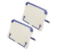 TOYANDONA Supporto per Spartiti da Scrivania Pieghevole in Plastica 2 Pezzi Leggio Leggero Portatile per Pianoforte Chitarra Tastiera Compatto e Salvaspazio per Studio Musicale