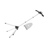 TOYANDONA Supporto per Stiratrice Verticale Pieghevole con Struttura Regolabile e Facile da Riporre Accessorio per Stiratura Vapore in Casa Viaggio