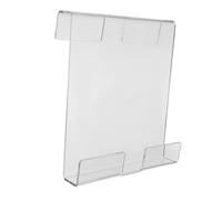 TOYANDONA Supporto per Tablet in Acrilico Trasparente per e Libri e Riviste per Allenamento Interattivo Compatibile con Smartphone e Tablet Accessorio Fitness Multifunzionale