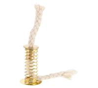 TOYANDONA Supporto Porta Stoppini in Rame per Lampade a Olio, Base Rotonda Molla per Lanterne a Burro, Accessorio Resistente e Compatto per Altarini Domestici e Celebrazioni Religiose