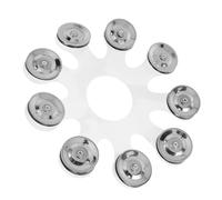 TOYANDONA Tambourine Cymbal Ching Ring Per Batteria Accessorio Inossidabile Effetto Sonoro Per Kit Di Percussioni Facile Da Installare e Compatibile Con Vari Modelli Di Batteria