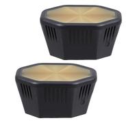 TOYANDONA Tappi Terminali per Manico Racchetta da Tennis e Badminton 2 Pezzi Protezione per Estremità Manico Coperture Leggere e Resistenti Accessori Sostitutivi per Allenamento e Gioco