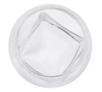 TOYANDONA Tazza in Vetro Trasparente Resistente al Calore per Dessert e Bevande Bicchierini Eleganti per Gelato Whisky e Birra per Cucina e Ristorante