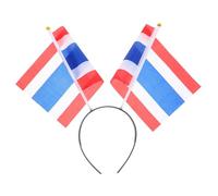 TOYANDONA Thailand Flag Boppers Fascia Per Testa Con Bandiera Della Thailandia Decorazioni Festive Per Eventi Feste e Sfilate Per Celebrare La Cultura e Sostegno Alla Nazione