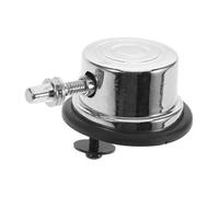 TOYANDONA Tom con batteria viti di montaggio dell'aletta del tamburo alette del tamburo alette metalliche capocorda per tamburo connettore alette per rullante sostituzione Metallo Silver