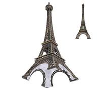 TOYANDONA Torre Eiffel Decorazione Statua Lampada LED Torre Eiffel Decorazione Lampada LED Architettura Scrivania Ornamento