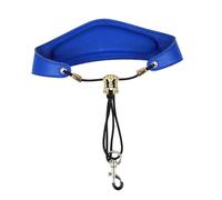 TOYANDONA Tracolla Per Saxofono Imbottita Design Ergonomico Comodo Per Musicisti Colore Blu Accessorio Resistente e Pratico Per Soprano e Tenore