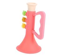 TOYANDONA Tromba Giocattolo Plastica Rossa Strumento Musicale Per Feste e Eventi Sportivi Per e Giochi Di Squadra Riutilizzabile e Resistente Al Deformarsi