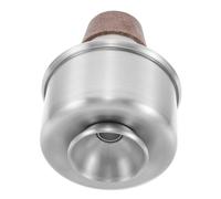 TOYANDONA Tromba Muta Bocchino Di Tromba Sostituzione Della Tromba Silenziatore Per Tromba in Metallo Regali Di Tromba Sordine Della Tromba Sordina Dritta in Metallo Lega Di Alluminio Silver