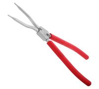 TOYANDONA Utensile di Tensionamento e Rimozione della Molla per Lavatrice in Acciaio Inossidabile, Compatibile, Colore Rosso, per Manutenzione e Riparazione