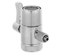 TOYANDONA Valvola Deviatrice per Rubinetto Cucina con Connettore M22 e Tubo | Adattatore per Sistemi da Tavolo, Parte di Ricambio per Filtrazione Acqua