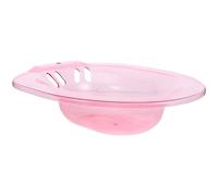 TOYANDONA Vasca Sitz Bath Ergonomica Antiscivolo per Wc Postpartum e Anziani Ampia e Profonda per Pulizia Intima Resistente e Stabile Rosa