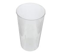 TOYANDONA Vaso da Fiori Acrilico Trasparente Tondo Alto e Stabile per Fiori Freschi e Secchi Resistente e Leggero Facile da Pulire per Centrotavola e Decorazioni Casa