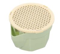 TOYANDONA Vaso Idroponico per Gatta in Plastica, Doppio Strato | Design senza Terra, Struttura Separata a Livelli, Mantiene la Forma per Catnip e Piante per Gatti