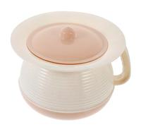 TOYANDONA Vaso per Urine Portatile in Pp con Coperchio Ermetico, Design Compatto per Viaggio e Uso Domestico, Pratico e Facile da Pulire