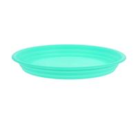 TOYANDONA Vassoio per Fioriere Gocciolare Girare All'aperto Base Vegetale Vaschette Raccogligocce per Piante in Vaso Vaschetta per L'acqua Rotonda Trogolo Drenare Ricevitore Pp Light Green