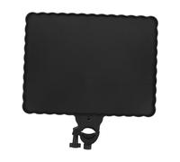 TOYANDONA Vassoio Porta Microfono con Facile Installazione in Plastica Nero Multifunzionale per Registrazione e Public Speaking su Scrivania o Stand