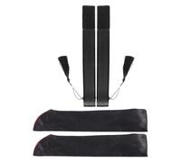 TOYANDONA Ventaglio Pieghevole Giapponese per Donna con Custodia in bambù e Tessuto, Elegante con Stampa Ukiyoe, per Cerimonie del tè e Eventi Hanfu